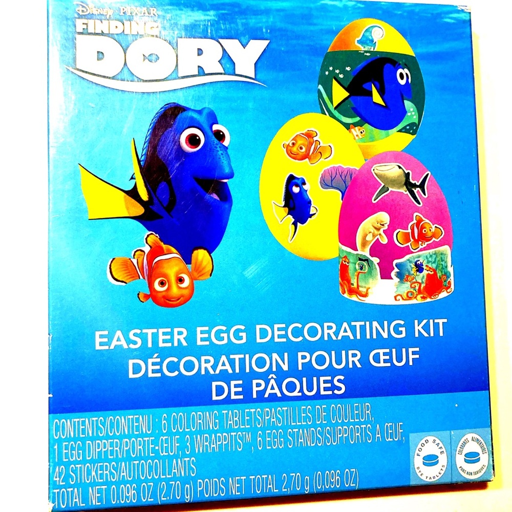 Disney Finding Dory Easter Egg Decorating Kit